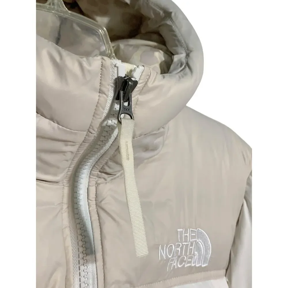 The North Face Nuptse Mid 700-Down Insulated Hooded Jacket Womens XS NO BELT - Picture 5 of 9